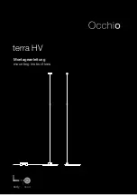 Occhio terra HV Mounting Instructions preview