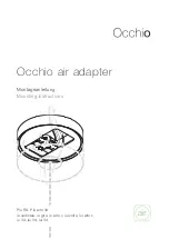 Occio Air adapter Mounting Instructions preview