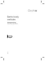 Occio Sento body verticale Mounting Instructions preview