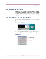 Предварительный просмотр 23 страницы Oce 1010N - B/W Laser Printer Operation Manual