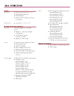 Preview for 3 page of Oce 3155 System Data