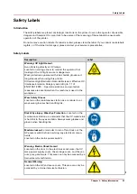 Предварительный просмотр 23 страницы Oce Arizona 318 GL User Manual