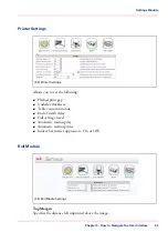 Предварительный просмотр 63 страницы Oce Arizona 400 Series GT User Manual