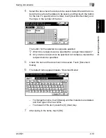 Предварительный просмотр 36 страницы Oce cm3521 User Manual