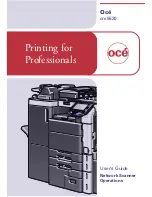 Предварительный просмотр 1 страницы Oce cm5520 User Manual