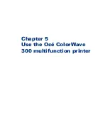 Preview for 135 page of Oce ColorWave 300 User Manual