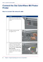 Предварительный просмотр 62 страницы Oce ColorWave 650 User Manual