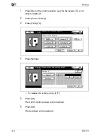 Предварительный просмотр 224 страницы Oce CS172 FK-502 User Manual