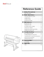 Предварительный просмотр 1 страницы Oce CS2136 Reference Manual