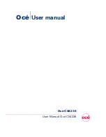 Oce CS4236 User Manual preview