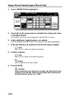 Предварительный просмотр 226 страницы Oce CS520 User Manual