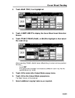 Предварительный просмотр 231 страницы Oce CS520 User Manual