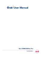 Oce CS550 Pro User Manual preview