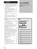 Preview for 70 page of Oce CS6407 Quick Reference Manual