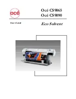 Oce CS9065 User Manual preview