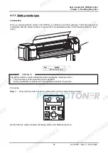 Preview for 57 page of Oce Eco Solvent CS9060 User Manual