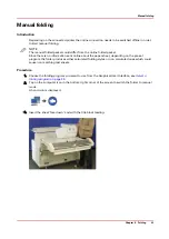 Предварительный просмотр 43 страницы Oce Folder Professional 6011 User Manual