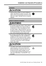 Preview for 14 page of Oce im9220 Safety Information & Getting Started