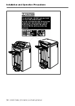 Preview for 19 page of Oce im9220 Safety Information & Getting Started