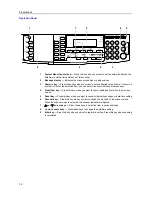 Preview for 10 page of Oce OP1016 Operation Manual