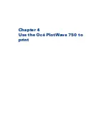 Предварительный просмотр 137 страницы Oce PlotWave 750 Operation Manual