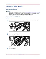 Предварительный просмотр 262 страницы Oce PlotWave 750 Operation Manual