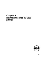 Предварительный просмотр 131 страницы Oce TCS300 User Manual