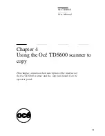 Предварительный просмотр 73 страницы Oce TDS860 User Manual