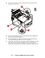 Предварительный просмотр 73 страницы Oce VarioLink 3050cp User Manual