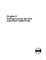 Предварительный просмотр 15 страницы Oce VarioPrint 2062 NC User Manual