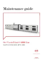 Предварительный просмотр 1 страницы Oce VarioPrint 6180 Titan Maintenance Manual