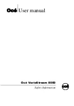 Предварительный просмотр 1 страницы Oce VarioStream 8000 User Manual