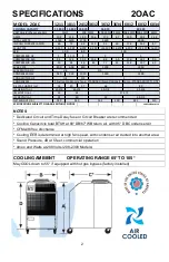 Preview for 4 page of Ocean Aire 2OAC Series Engineering, Installation And Service Manual