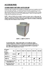 Preview for 14 page of Ocean Aire 2OAC Series Engineering, Installation And Service Manual