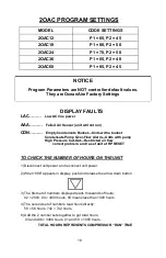 Preview for 20 page of Ocean Aire 2OAC Series Engineering, Installation And Service Manual