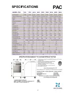 Preview for 4 page of Ocean Aire AIR BOSS PAC12 Engineering, Installation And Service Manual