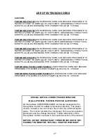 Preview for 29 page of Ocean Aire AIR BOSSR410A User Manual