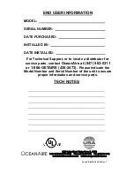 Preview for 28 page of Ocean Aire CAC series Engineering, Installation And Service Manual