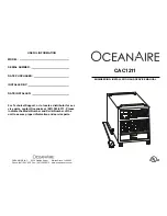 Ocean Aire CAC1211 Installation And Service Manual preview