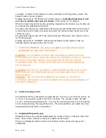 Preview for 20 page of Ocean Alexander Ocean Alexander 520PH Operation Manual