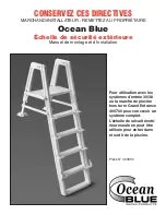 Preview for 9 page of Ocean Blue 400900 Assembly And Installation Manual