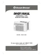 Предварительный просмотр 1 страницы Ocean Breeze OBZ-05CM Owner'S Manual