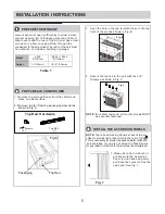 Предварительный просмотр 8 страницы Ocean Breeze OBZ-05CM Owner'S Manual