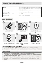 Preview for 3 page of Ocean Breeze RG51G(1)/CEFU1 Owner'S Manual