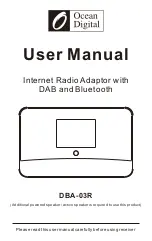 Ocean Digital DBA-03R User Manual preview