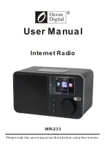 Preview for 1 page of Ocean Digital WR-233 User Manual