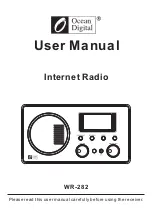 Preview for 1 page of Ocean Digital WR-282 User Manual