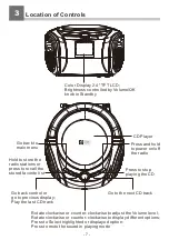 Предварительный просмотр 7 страницы Ocean Digital WR-6238CD User Manual