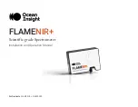 Ocean Insight FLAME-NIR+ Installation And Operation Manual предпросмотр