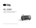 Ocean Insight HL-2000-FHSA-LL Installation And Operation Manual предпросмотр